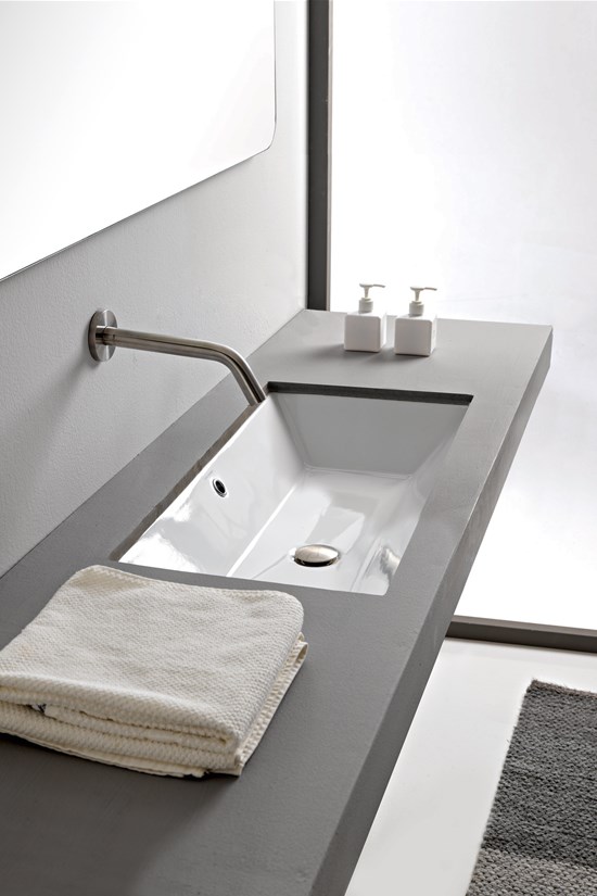 Arredo Bagno Loc Roma.Lavabo Sottopiano 60 Cm